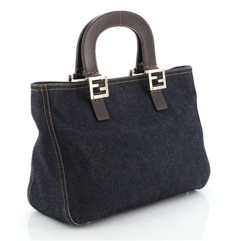 fendi vintage outfit|fendi vintage denim bag.